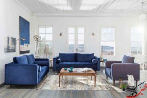 استفاده از رنگ آبی در دکوراسیون داخلی خانه
